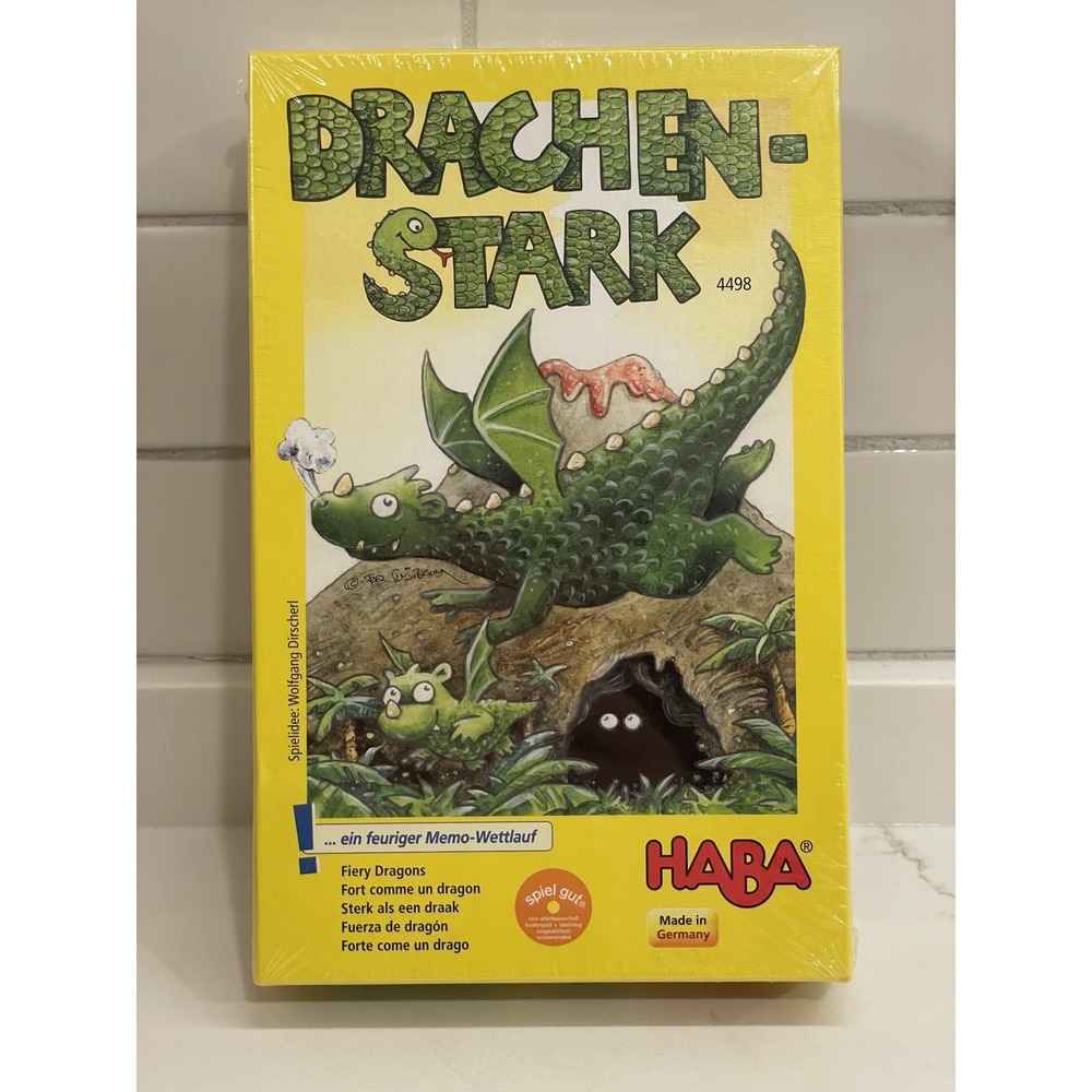 HABA Drachen-Stark Fiery Dragons Memory Game Age 5+‎ 2-4 Players Family New